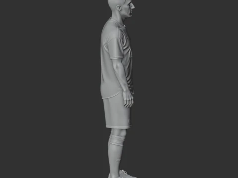 Eden Hazard 3D Model