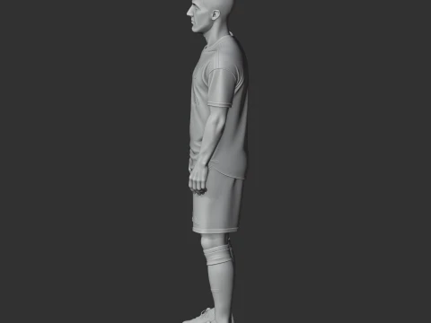 Eden Hazard 3D Model