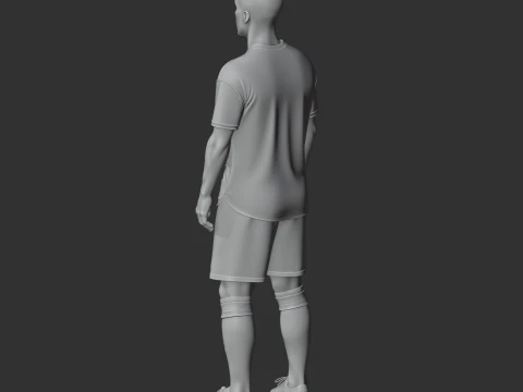 Eden Hazard 3D Model