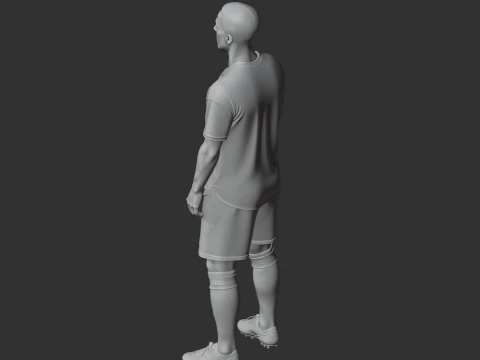 Eden Hazard 3D Model