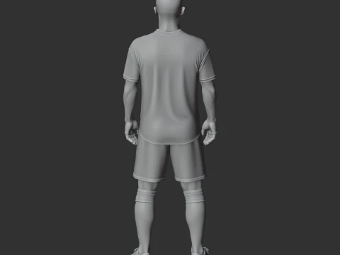 Eden Hazard 3D Model
