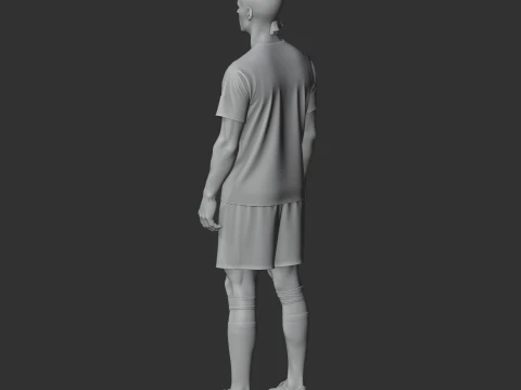 Erling Haaland 3D Model