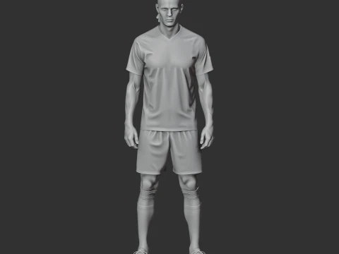 Erling Haaland 3D Model