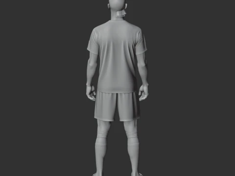 Erling Haaland 3D Model