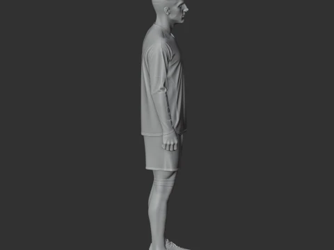 Federico Valverde 3D Model