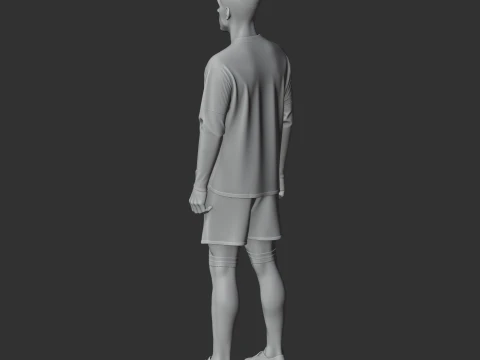 Federico Valverde 3D Model