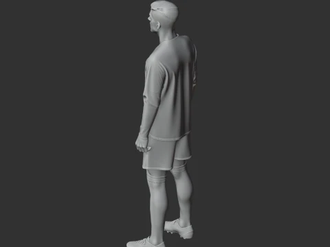 Federico Valverde 3D Model