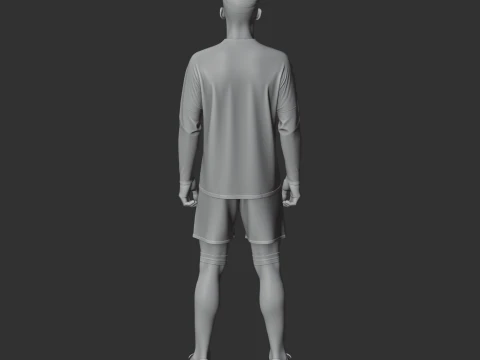 Federico Valverde 3D Model