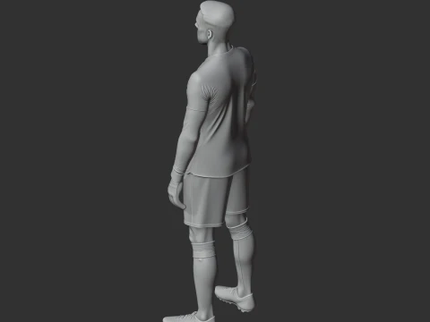 Jan Oblak 3D Model