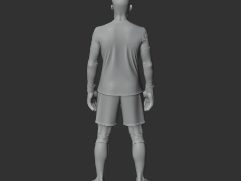 Jan Oblak 3D Model