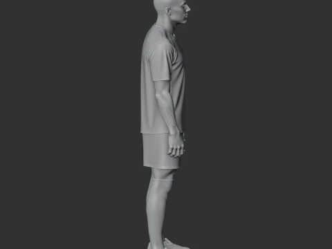 Kylian Mbapp 3D Model