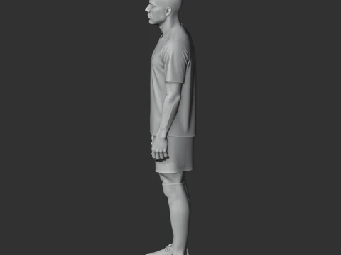 Kylian Mbapp 3D Model