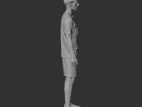 Lamine Yamal 3D Model