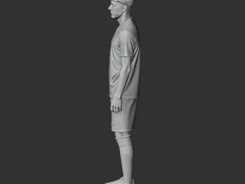Lamine Yamal 3D Model