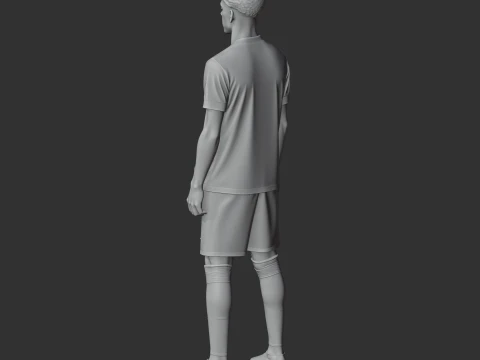 Lamine Yamal 3D Model