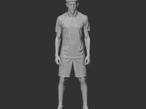 Lamine Yamal 3D Model