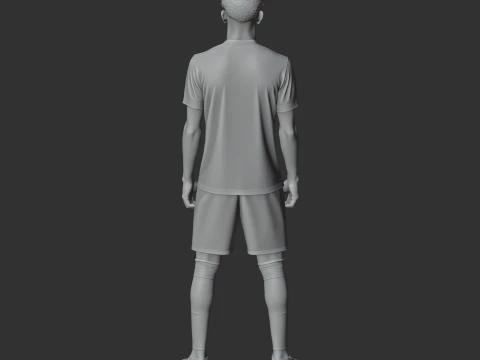 Lamine Yamal 3D Model