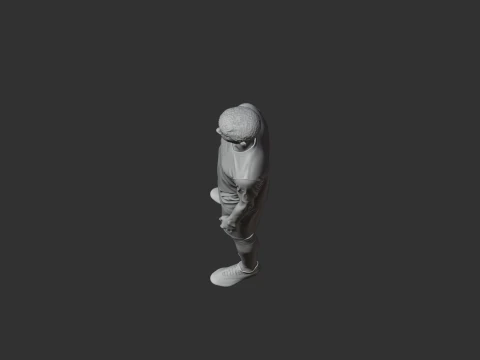 Lamine Yamal 3D Model