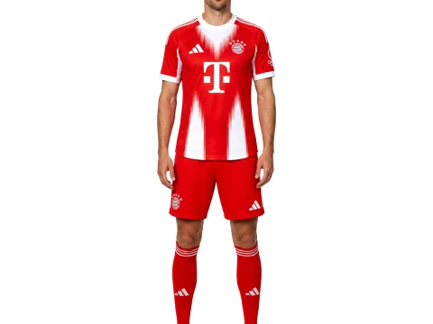 L&eacute;on Goretzka Modèle 3D