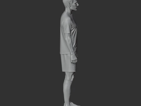 Leon Goretzka 3D Model