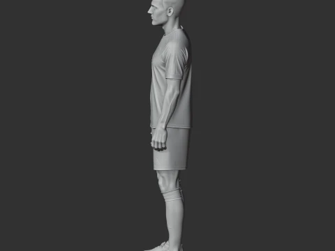 Leon Goretzka 3D Model