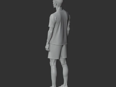 Leon Goretzka 3D Model