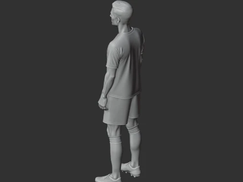 Leon Goretzka 3D Model
