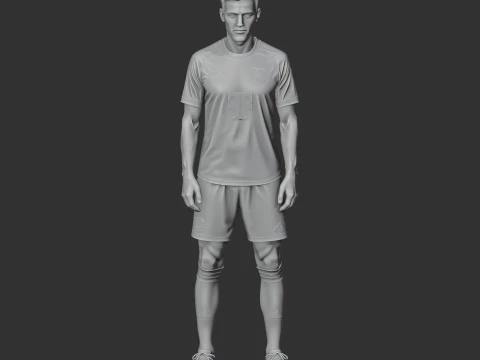 Leon Goretzka 3D Model