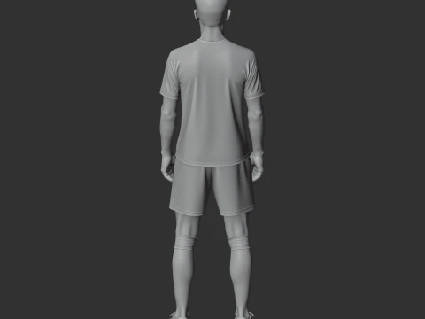 Leon Goretzka 3D Model