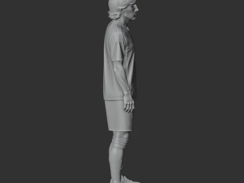 Luka Modri 3D Model