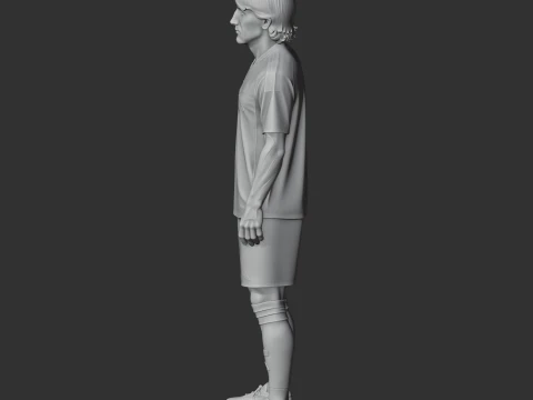 Luka Modri 3D Model