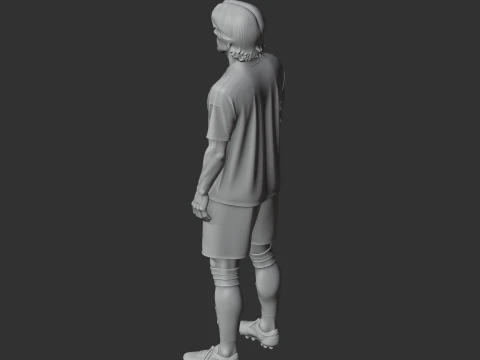 Luka Modri 3D Model