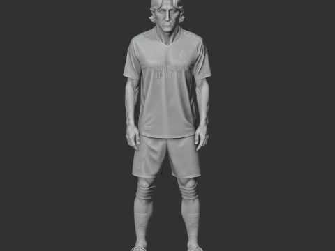 Luka Modri 3D Model