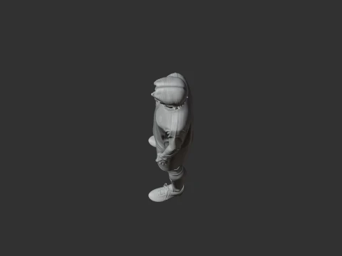 Luka Modri 3D Model