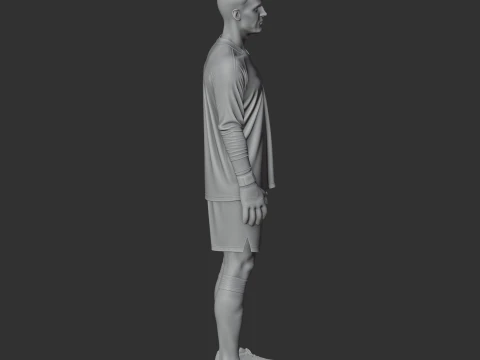 Manuel Neuer 3D Model