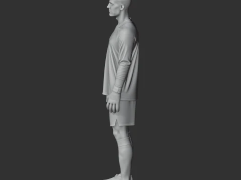 Manuel Neuer 3D Model