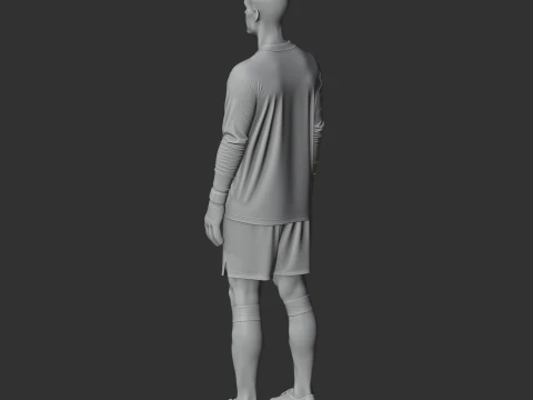 Manuel Neuer 3D Model