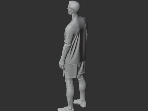Manuel Neuer 3D Model