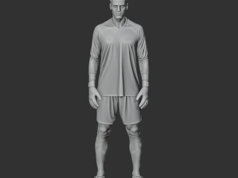Manuel Neuer 3D Model