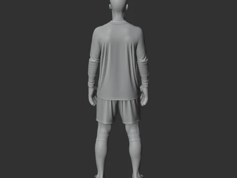 Manuel Neuer 3D Model