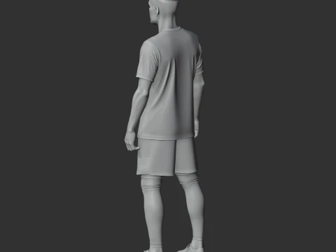 Neymar 3D Model