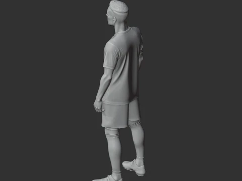 Neymar 3D Model