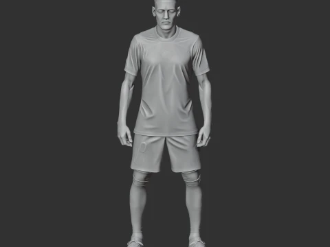 Neymar 3D Model