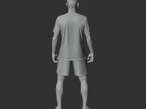 Neymar 3D Model