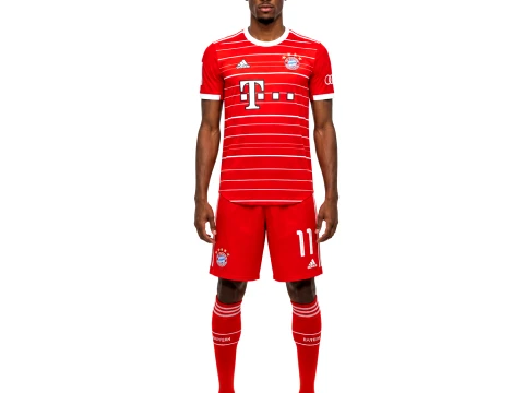 Kingsley Coman Modello 3D