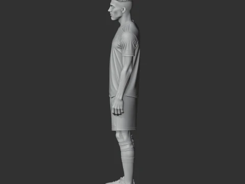 Kingsley Coman 3D Model