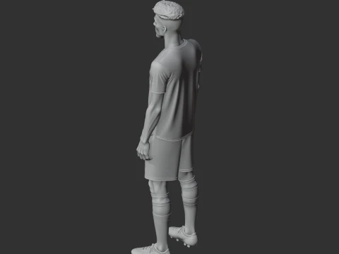 Kingsley Coman 3D Model