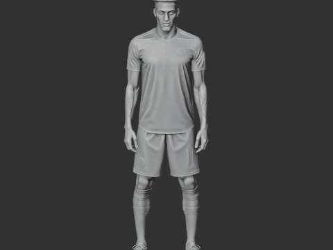 Kingsley Coman 3D Model