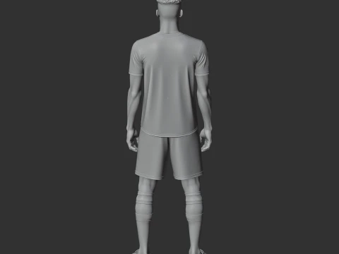 Kingsley Coman 3D Model