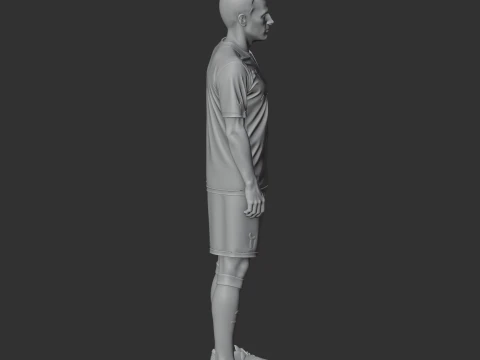 Rafael van der Vaart 3D Model